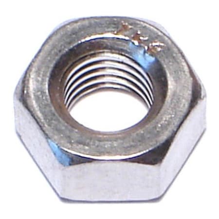 Midwest Fastener Hex Nut, 1/4"-28, 18-8 Stainless Steel, Not Graded, 25 PK 37661